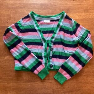 Noisy may striped cardigan